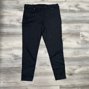 Black Women's Bengaline Ankle Pants